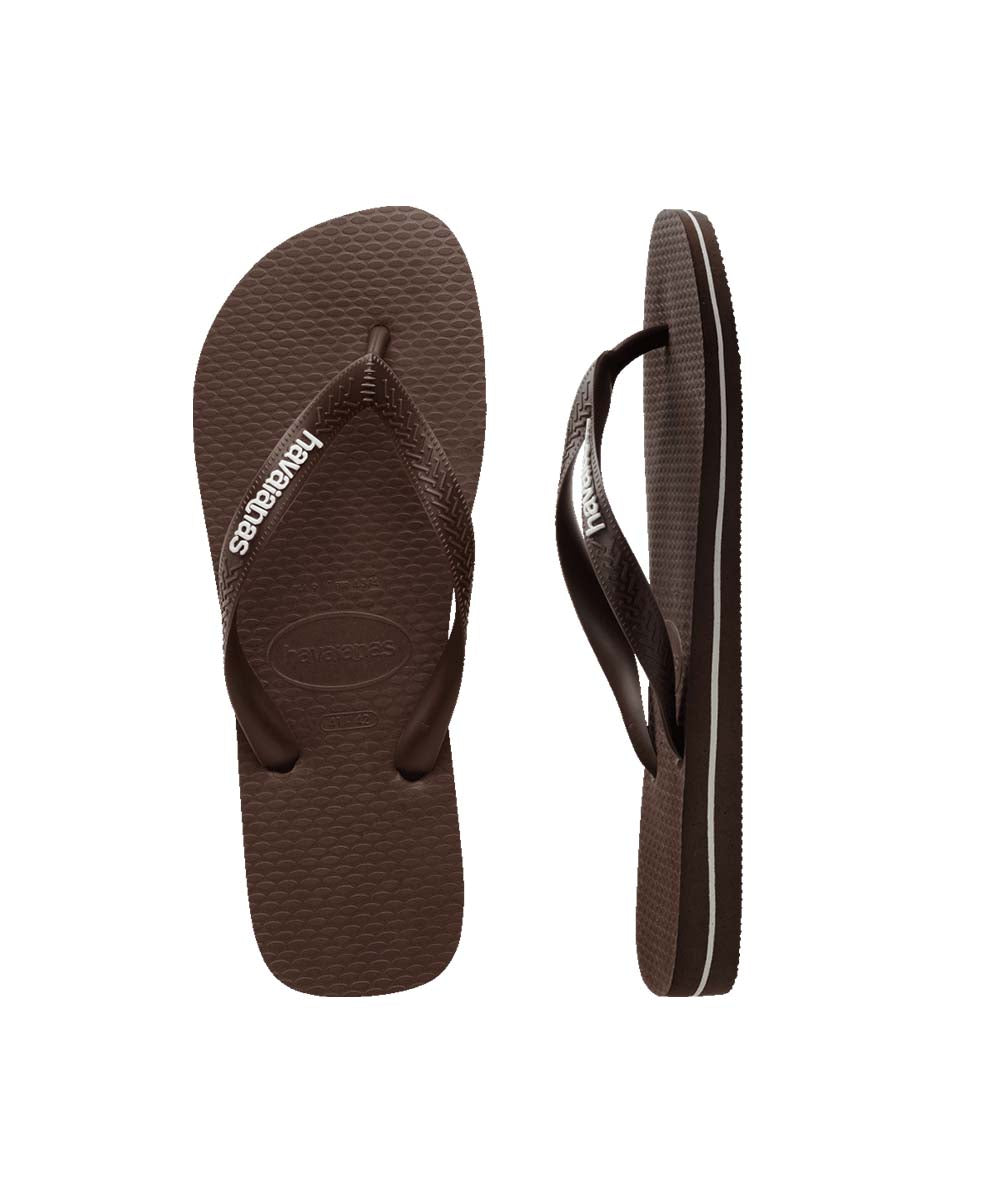 Havaianas Men's Rubber Logo Thongs