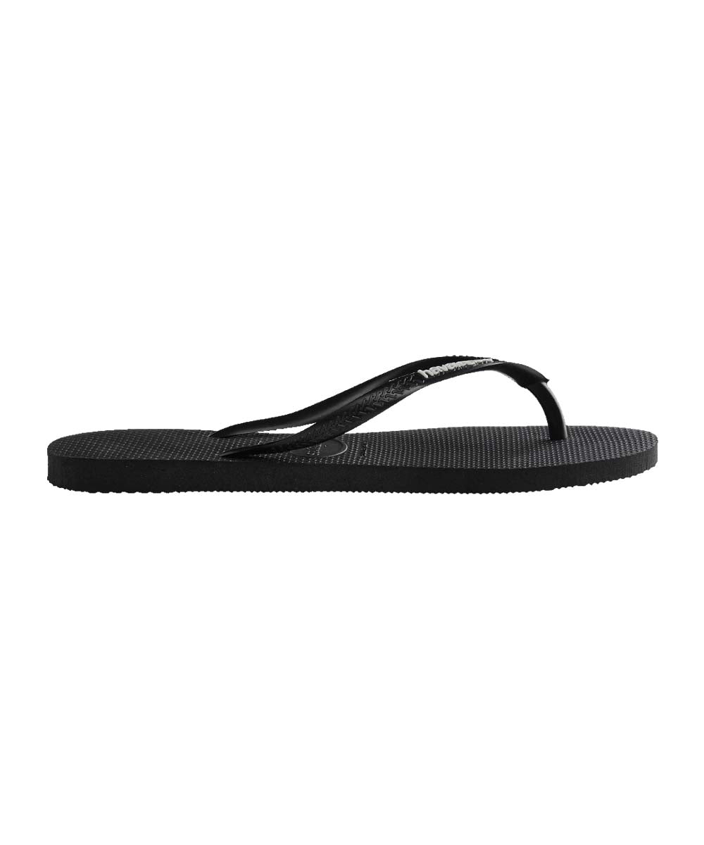 Havaianas Women's Slim Rubber Logo Thongs