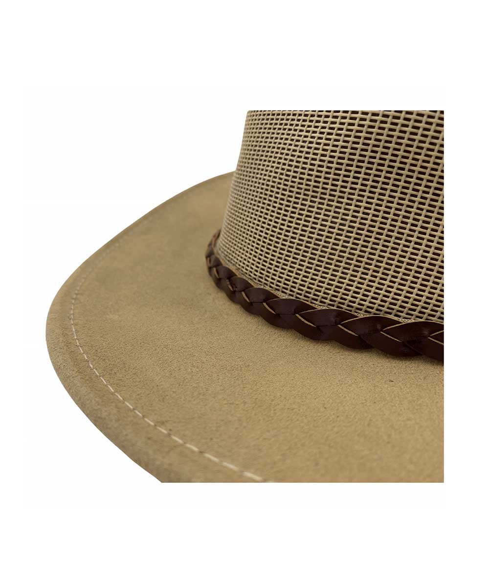 Jacaru Summer Breeze Suede Hat